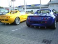 2 Lotus Elise beim Mäckes in Overath
